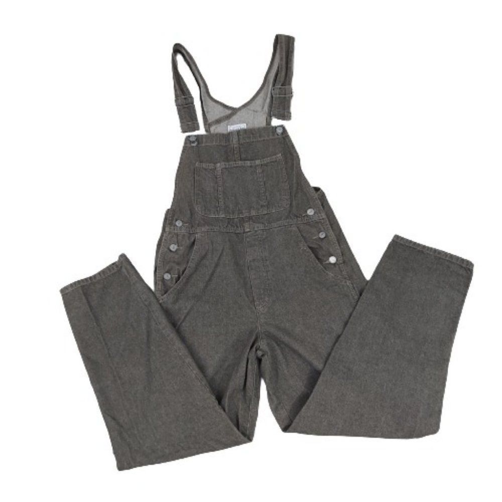 1990s Vintage Arizona Jean Co. Capri Carpenter Overalls, Dark Green